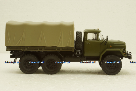 Зил-131 бортовой с тентом, Автолегенды СССР, Грузовики №15 1:43