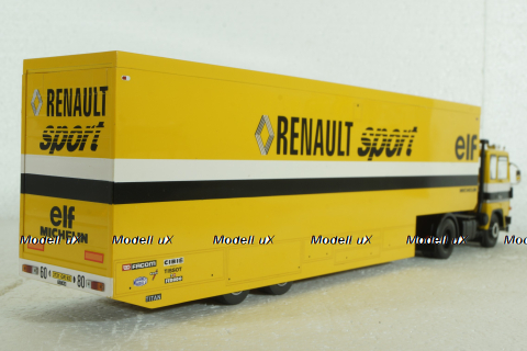 Berliet TR350 Renault Sport 1960 Yellow, TTR029,  IXO 1:43