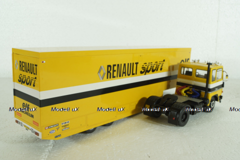 Berliet TR350 Renault Sport 1960 Yellow, TTR029,  IXO 1:43