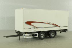 Volvo Central Axle Trailer, white, 2-х осный прицеп, 13031, Motorart 1:43