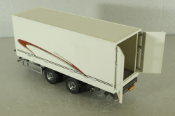 Volvo Central Axle Trailer, white, 2-х осный прицеп, 13031, Motorart 1:43