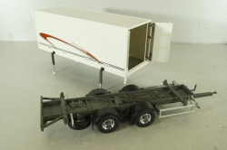 Volvo Central Axle Trailer, white, 2-х осный прицеп, 13031, Motorart 1:43