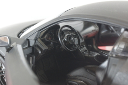 Audi R8 V10 Coupe matt-black, WEL22493, Welly 1:24