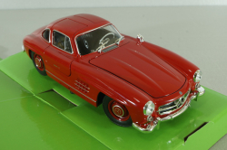 Mercedes 300SL (W198) 1954, red, 24064, Welly 1:24
