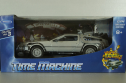 DeLorean Time Machine from movie Back to the Future Future II, 22441, Welly 1:24