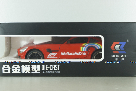 Mercedes-AMG GT R (C190) Safety Car Formula 1 2020, red, 24972, CHE ZHI 1:24