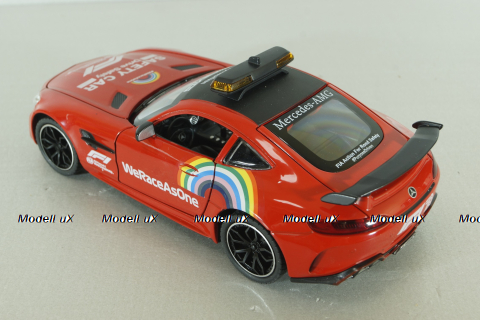 Mercedes-AMG GT R (C190) Safety Car Formula 1 2020, red, 24972, CHE ZHI 1:24