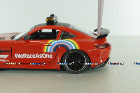 Mercedes-AMG GT R (C190) Safety Car Formula 1 2020, red, 24972, CHE ZHI 1:24