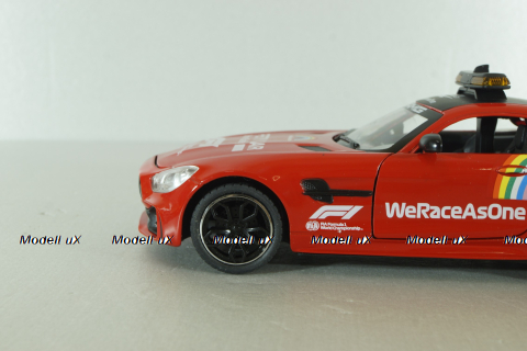Mercedes-AMG GT R (C190) Safety Car Formula 1 2020, red, 24972, CHE ZHI 1:24