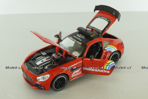 Mercedes-AMG GT R (C190) Safety Car Formula 1 2020, red, 24972, CHE ZHI 1:24