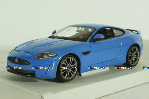 Jaguar XKR-S Coupe 2011, blue, BU21063BL, Burago 1:24