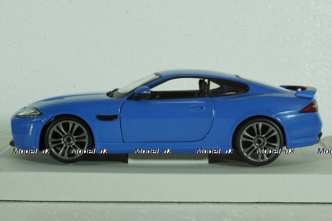 Jaguar XKR-S Coupe 2011, blue, BU21063BL, Burago 1:24