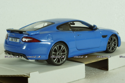 Jaguar XKR-S Coupe 2011, blue, BU21063BL, Burago 1:24