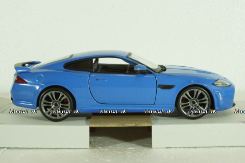 Jaguar XKR-S Coupe 2011, blue, BU21063BL, Burago 1:24