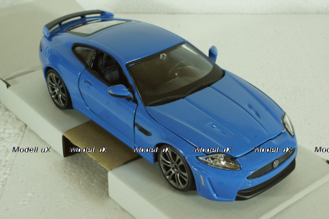 Jaguar XKR-S Coupe 2011, blue, BU21063BL, Burago 1:24