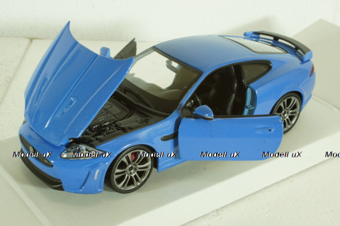 Jaguar XKR-S Coupe 2011, blue, BU21063BL, Burago 1:24
