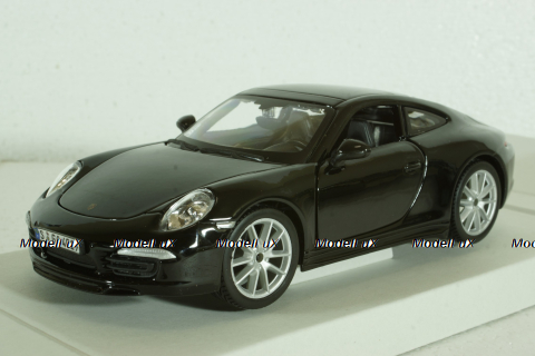 Porsche 911 Carrera S 2012, black, BU21065BK, Burago 1:24
