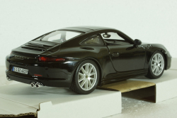 Porsche 911 Carrera S 2012, black, BU21065BK, Burago 1:24