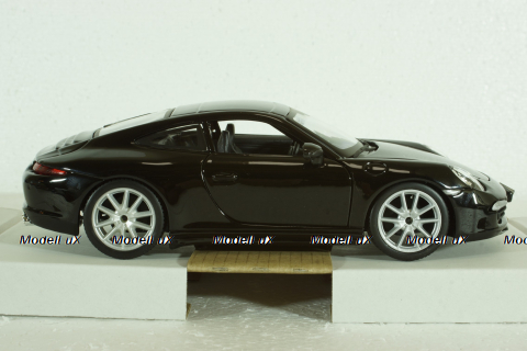 Porsche 911 Carrera S 2012, black, BU21065BK, Burago 1:24