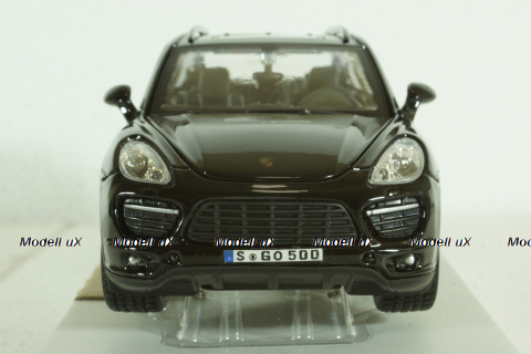 Porsche Cayenne Turbo 2010, Black, BU21056BK, Burago 1:24