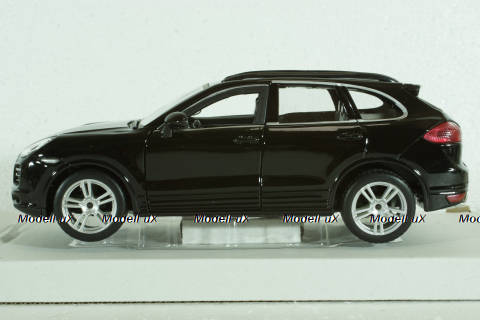 Porsche Cayenne Turbo 2010, Black, BU21056BK, Burago 1:24