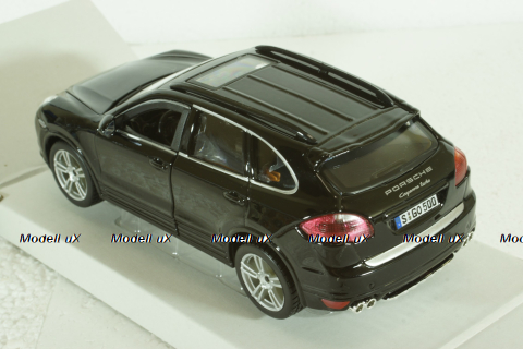 Porsche Cayenne Turbo 2010, Black, BU21056BK, Burago 1:24