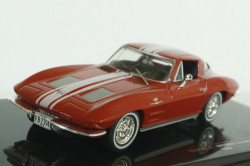 Chevrolet Corvette Stingray 1963, red/white,  CLC479, IXO 1:43