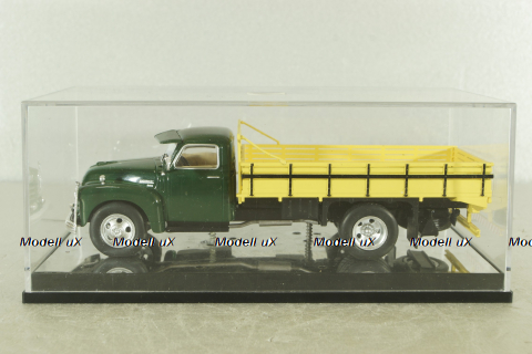 Chevrolet 6400 flatbed truck 1949, dark green/yellow, WB276T, WhiteBox 1:43