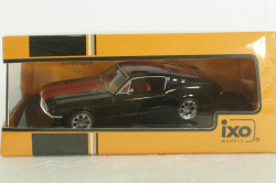 Ford Mustang Fastback 1967, black/red, CLC478, IXO 1:43