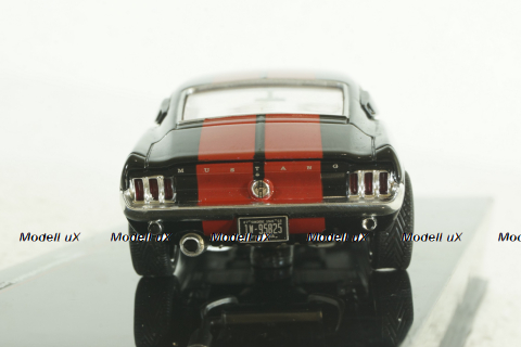 Ford Mustang Fastback 1967, black/red, CLC478, IXO 1:43