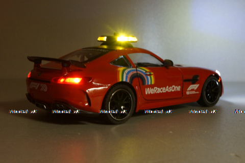 Mercedes-AMG GT R (C190) Safety Car Formula 1 2020, red, 24972, CHE ZHI 1:24