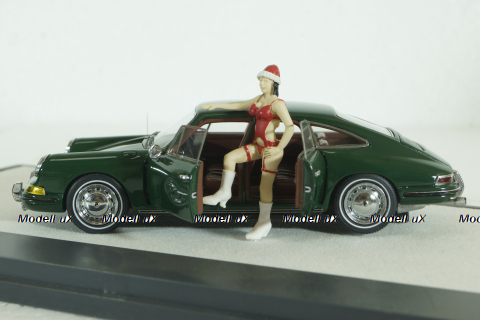Porsche 911 Troutman & Barnes 4 doors 1967, green, edition Merry X-mas, MX41607-023, Matrix 1:43