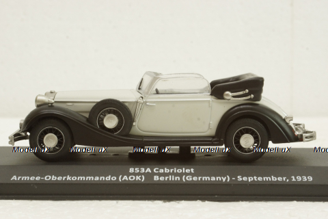 Horch 853A cabriolet, Altaya Military #78 Altaya 1:43