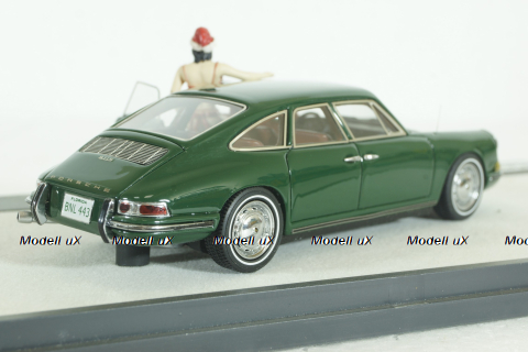Porsche 911 Troutman & Barnes 4 doors 1967, green, edition Merry X-mas, MX41607-023, Matrix 1:43