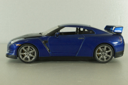 Nissan GT-R (R35) Fast and Furious, blue, 97036, Jada 1:24