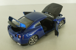 Nissan GT-R (R35) Fast and Furious, blue, 97036, Jada 1:24