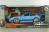Porsche 911 (996) GT3 RS blue, Fast and Furious 5 (2011), 33667, Jada 1:24