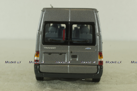 Ford Transit high roof 2000, grey, 89400, Minichamps 1:43
