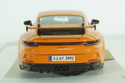 Porsche 992 GT3 Coupe 2021, orange, Burago 1:24
