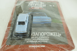 Заз-966 Запорожец, голубой, Автолегенды СССР №36,  1:43 с журналом! (ДЕФЕКТ)