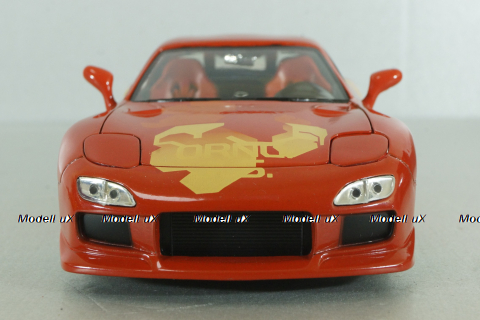 Mazda RX-7 Orange Julius' 1995 Fast & Furious (2003), orange, 30747, Jada 1:24