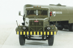 КрАЗ-258 с полуприцепом-цистерной ТЗ-22 (хаки), SSM7026, SSM 1:43