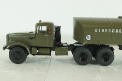 КрАЗ-258 с полуприцепом-цистерной ТЗ-22 (хаки), SSM7026, SSM 1:43