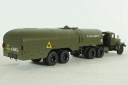 КрАЗ-258 с полуприцепом-цистерной ТЗ-22 (хаки), SSM7026, SSM 1:43