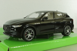 Maserati Levante 2016, black, WEL24078W-Black, Welly 1:24