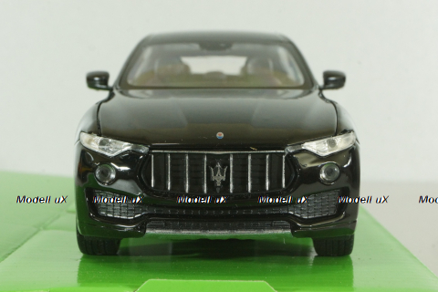 Maserati Levante 2016, black, WEL24078W-Black, Welly 1:24