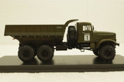 Краз-255Б, самосвал, хаки, SSM1181, SSM 1:43