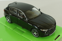 Maserati Levante 2016, black, WEL24078W-Black, Welly 1:24