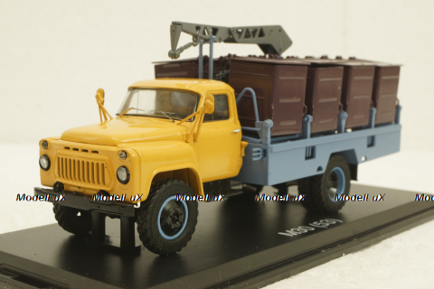 Газ-53 Контейнерный мусоровоз М-30 (ранний), SSM1333, SSM 1:43