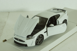 Jaguar XKR-S 2011, white, BU21063W, Burago 1:24